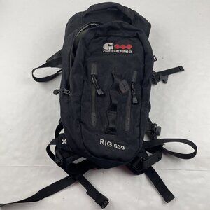 Geigerrig RIG 500 Ballistic Black Hydration Back Pack & Bladder